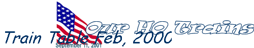 Train Table Feb, 2000